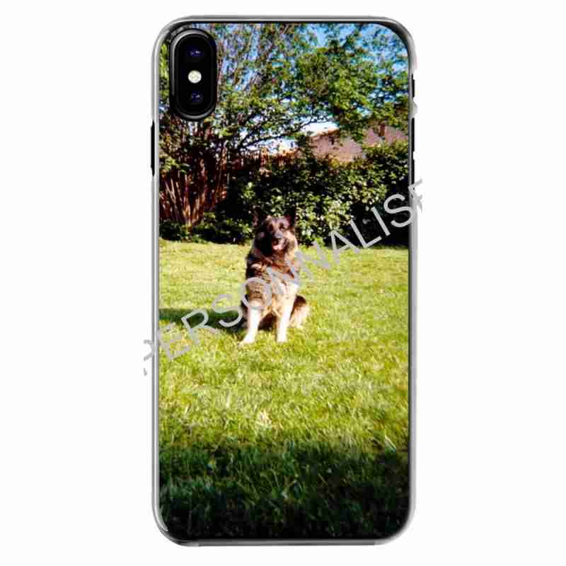 Coque personnalisable pour iPhone X/XS - Contour Rigide Transparent Coque personnalisable pour iPhone X/XS - Contour Rigide Transparent