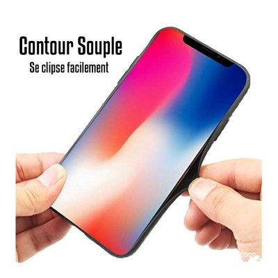 iPhone 7/8 - Coque personnalisable - Contour Souple Transparent